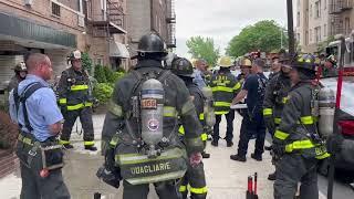 {ALL HANDS} FDNY Operating on 10-75 Box 3608 for a fire on the third floor 6/7/24