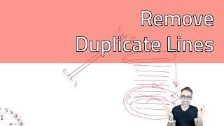 Geometry Gems #10: Remove Duplicate Lines