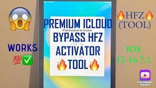 iCloud premium bypass HFZ activator tool works 