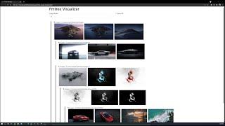 View Filesystem Images (nested image directory) in browser with Python fmtree
