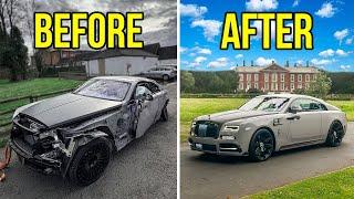 REBUILDING MARCUS RASHFORDS MANSORY ROLLS ROYCE WRAITH - FULL BUILD