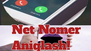 Maxfiy qoʻngʻiroq (net nomer) aniqlash sirlari.....