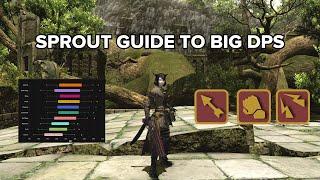 The Big Brain Sprout's Guide to achieving BIG DPS! An intro for players learning DPS jobs in FFXIV.