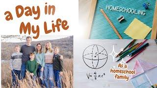 HOMESCHOOL DITL || HOMESCHOOL MOM x4 ||SPEND THE DAY WITH US