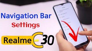 How to Enable Navigation Button in Realme C30 | Realme C30 Back Button Settings