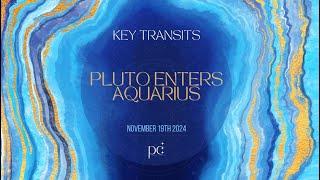 PREPARE FOR PLUTO'S FINAL PUSH INTO AQUARIUS 19/112024 - 2044 #starseeds #astrology #plutoinaquarius