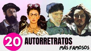 LOS MEJORES 20 AUTORRETRATOS DE PINTORES