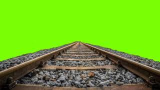 Railway Track Greenscreen Effect