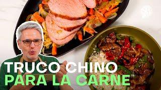 La técnica china para conseguir una carne tierna y jugosa | EL COMIDISTA