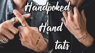 Hand Poked Hand  Finger Tattoos-Vagabond Vlogs Bangla