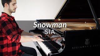 Snowman - Sia | Piano Cover + Sheet Music