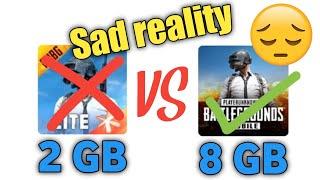 Pubg mobile vs Pubg mobile lite | Sad reality  | Which one is best 