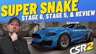 CSR2 Shelby Super Snake Shift Tune Review | danny lightning how to drive