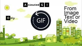 Make animated banner ads GIF animation from image or text