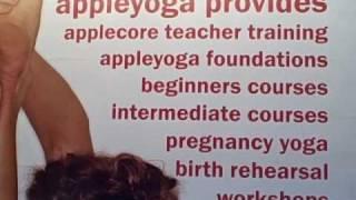 applecore yoga workshop with Katy Appleton at The Yoga Show, Olympia, London 2009