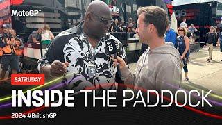 Carl Cox, Aleix Espargaro and Gav the giraffe join Inside The Paddock  | 2024 #BritishGP