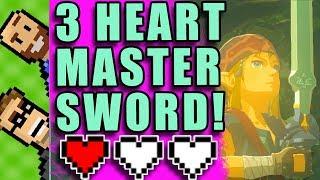 MASTER SWORD 3 HEARTS! | YOU CHOOSE! Tell Us How to Play ZELDA BotW | The Basement | Ep58