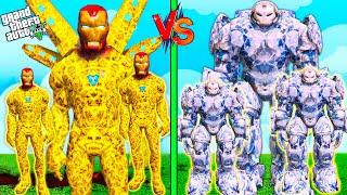 $1 ELEMENTAL DIAMOND HULKBUSTER FAMILY VS $1,000,000,000 ELEMENTAL DIAMOND IRONMAN FAMILY in GTA 5