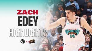 Zach Edey Highlights vs  Toronto Raptors