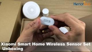 Original Xiaomi Smart Home Security Wireless Sensor Set Unboxing