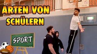 ARTEN VON SCHÜLERN im Sportunterricht ️