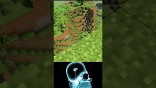 -6800 IQ vs 7900 IQ Minecraft  World's Smallest Violin #minecraft #meme #memes #shorts #geming