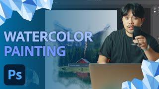 How to Create Watercolor Paintings | Photoshop Icebreakers | Adobe Photoshop