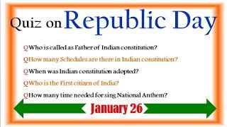 Republic day quiz questions and answers in English quiz on republic day quiz in English 2023