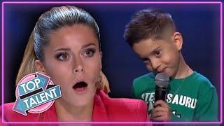 5 YEAR OLD Rapper Shocks The Got Talent Judges! | Top Talent