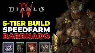 Pit 101 Speed FARM Dust Devil ANCIENT DS Barbarian Build Season 4 - Diablo 4