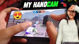 MY HANDCAM WITH 4 FINGER CLAW + GYROSCOPE  BEST SENSITIVITY SETTING IN PUBG LITE