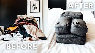 WHAT'S IN MY PACKING CUBES | Pack Like A Minimalist