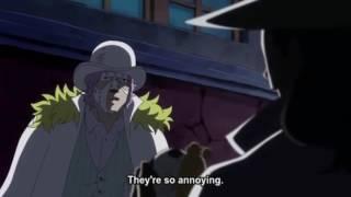 Rob Lucci, Spandam and Kaku appear in dressrosa as CP 0 - One Piece Clips