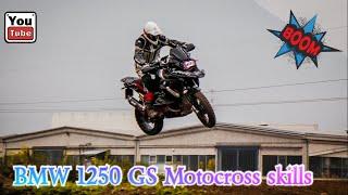 BMW 1250 Gs motocross crazy skills