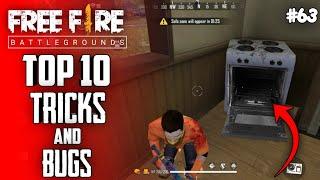 Top 10 New Tricks In Free Fire | New Bug/Glitches In Garena Free Fire #63