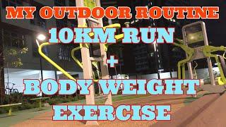 My Outdoor Routine | Body Weight Exercise At The Park