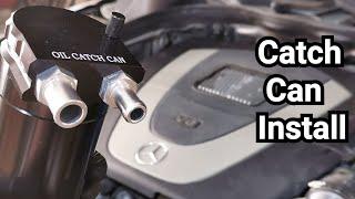 Catch Can Install | Mercedes E Class M272 Engine
