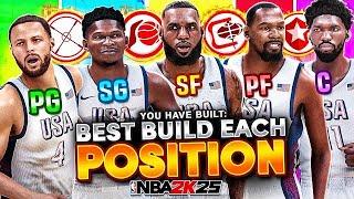 THE BEST BUILDS IN NBA 2K25! *UPDATED*