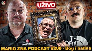 Mario Zna Podcast #209 - Saša Jovičić - Bog i batina UŽIVO