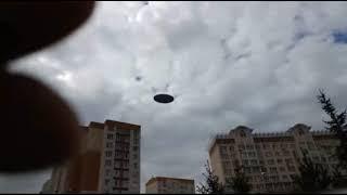 2020-11-09 Flying saucer over Kemerovo, Russia (recorded by SPACE RU)