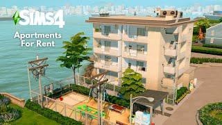 Apartments For Rent  | Stop Motion Build | The Sims 4 | No CC