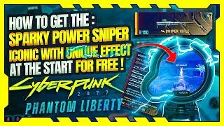Cyberpunk 2077: Phantom Liberty - How to get the iconic Sparky Power Sniper with unique effect