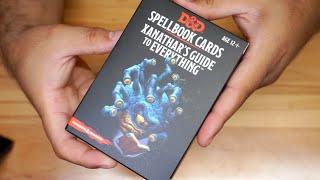 D&D Spellbook Cards Xanathar's Guide to Everything