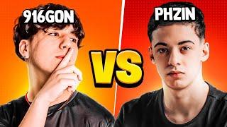 PHZIN VS 916GON NO FORTNITE! QUEM É O MELHOR?