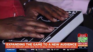 Blind Phoenix Suns fans use new technology to follow game