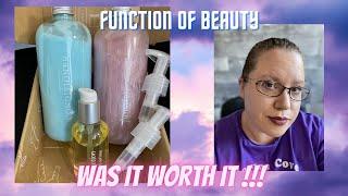 Function of Beauty | Hair loss | Was it Worth the Money ???