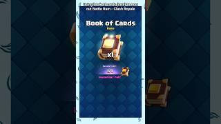 How to use book of cards #clashroyale #clashroyaleshorts