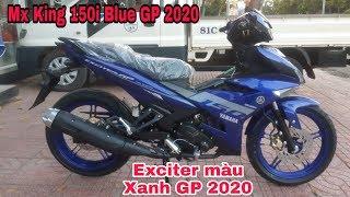 Giá xe Yamaha Exciter 150 màu XANH GP 2020 (Yamaha Mx King 150i Blue GP 2020) Sáu Vlogs