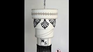 Periscope Broadcast: Amazing and Luxurious Art Deco Chandelier Cake