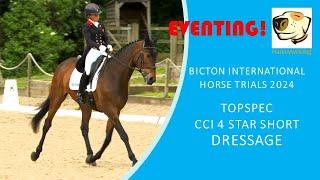 Ros Canter and Lordships Graffalo Bicton International Horse Trials 4*S Dressage Friday